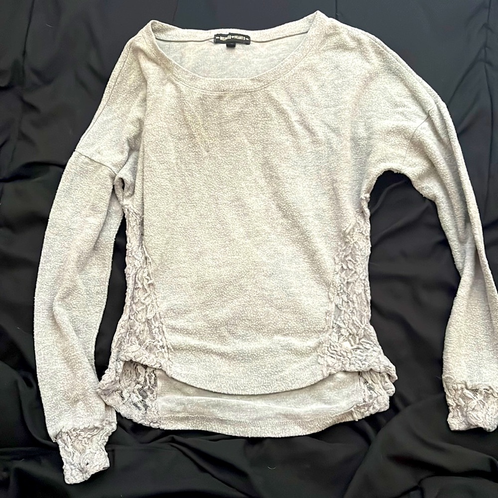 Inspired hearts sweater